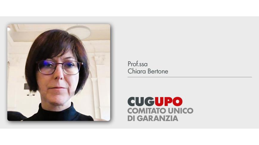 Chiara Bertone guida il CUG