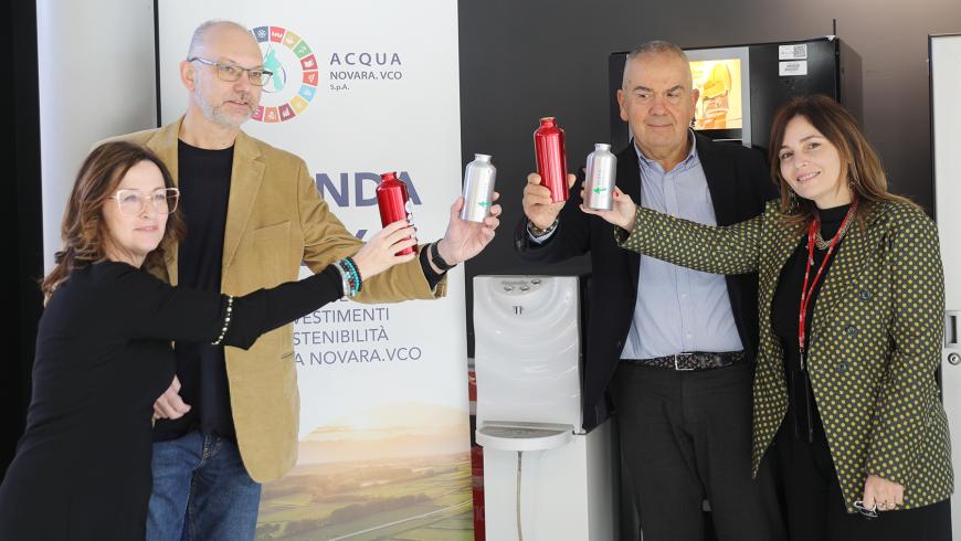Erogatori acqua campus Novara